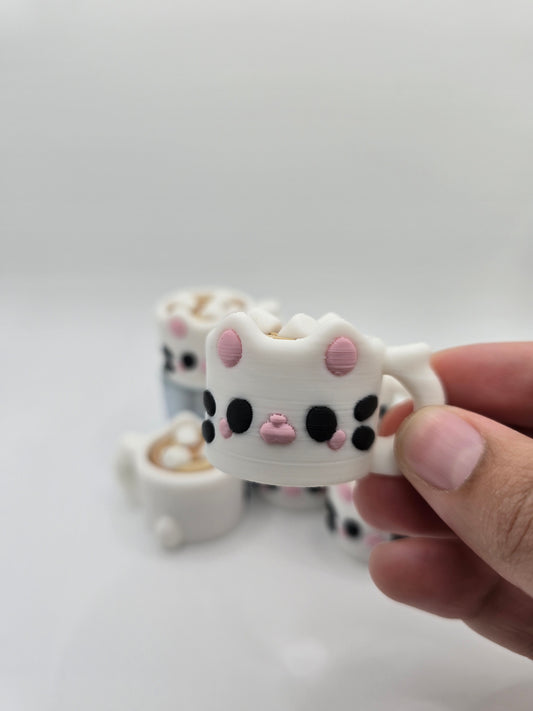 Hot Cocoa in Kitty Mug Clicker