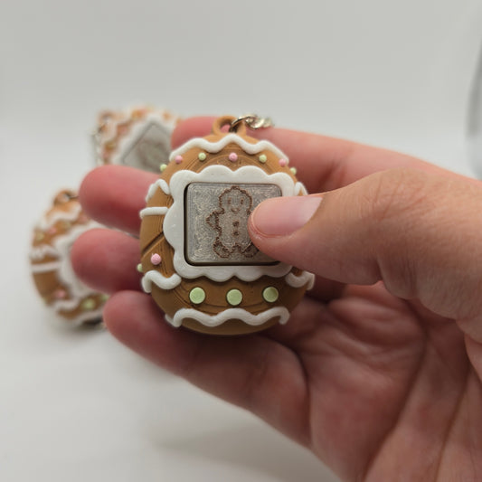 Gingerbread Y2K Virtual Pet Clicker