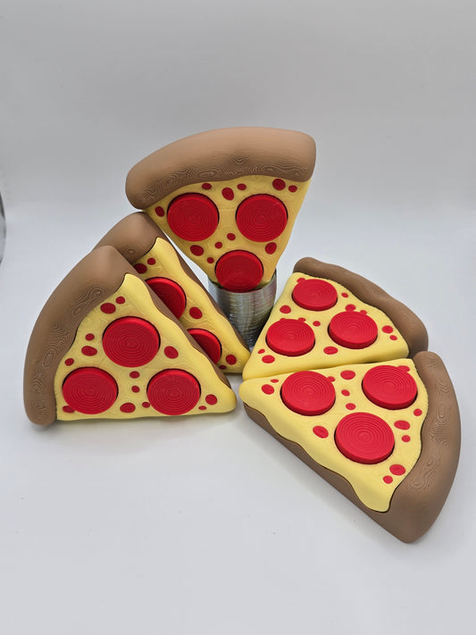 Large pepperoni pizza slice clicker