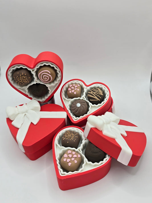 Heart box of chocolates clickers