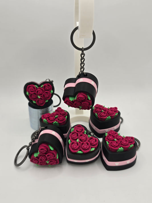 Red Rose Heart Box Clicker