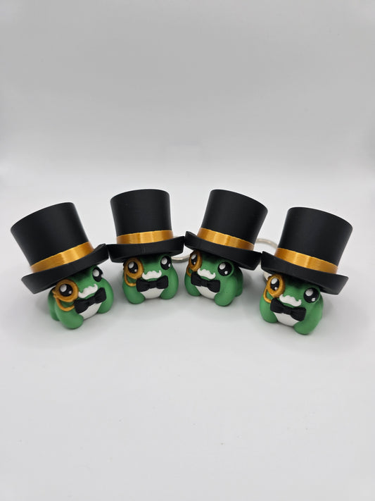Top Hat "sir" frog Clicker