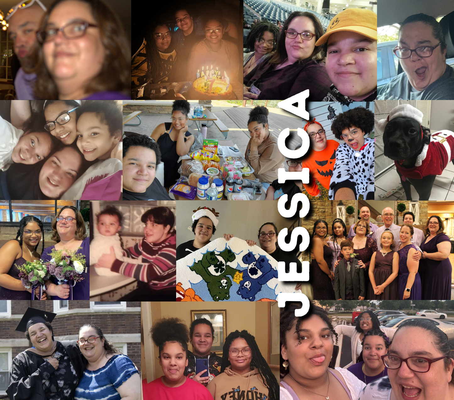 Custom Photo Collage Tumbler