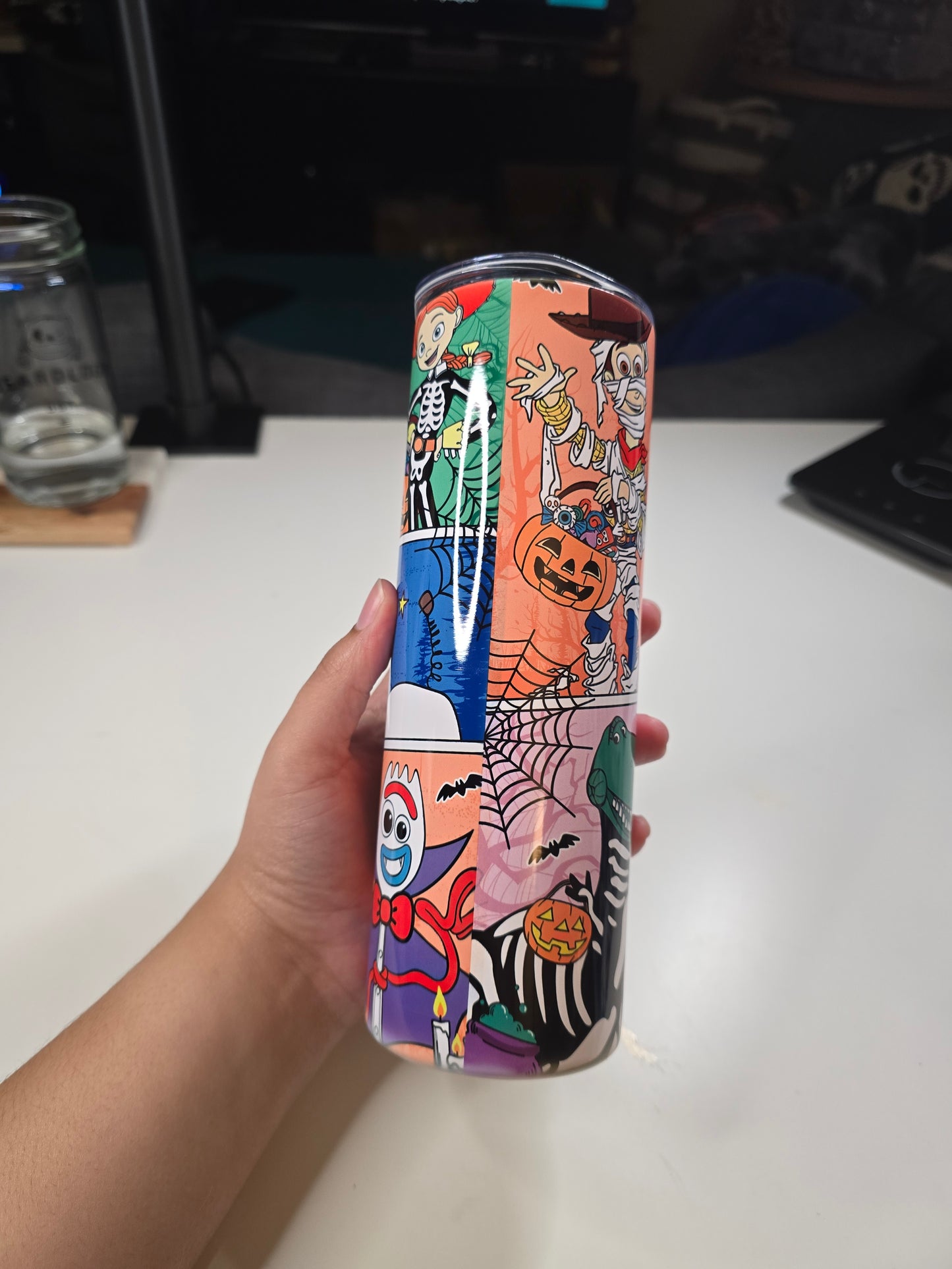 Cartoon Toy Halloween Characters in Costume