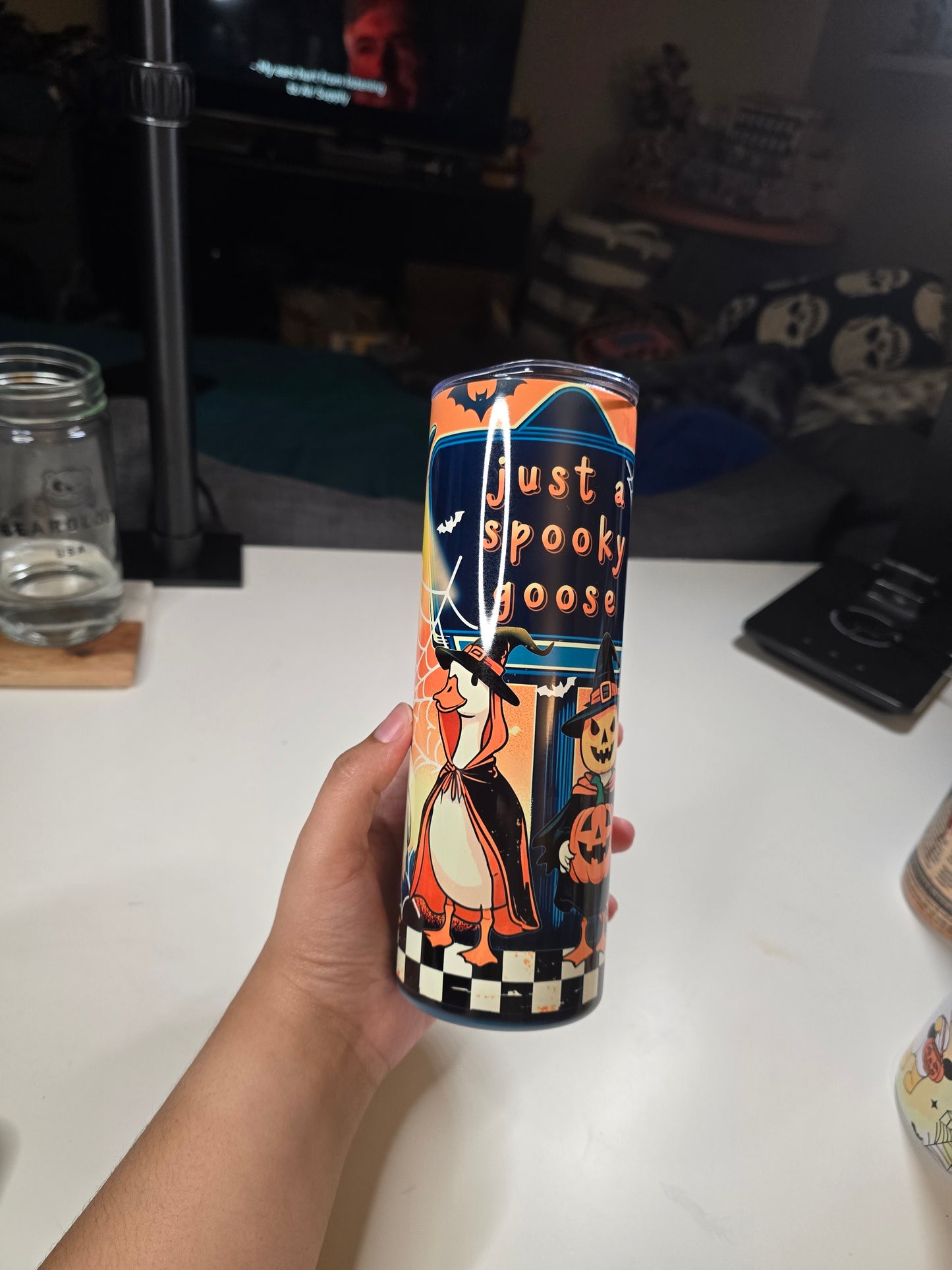 Silly Spooky Goose in Halloween Costumes