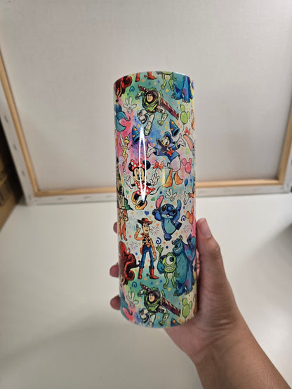 Magical Watercolor Cute Cartoon Characters