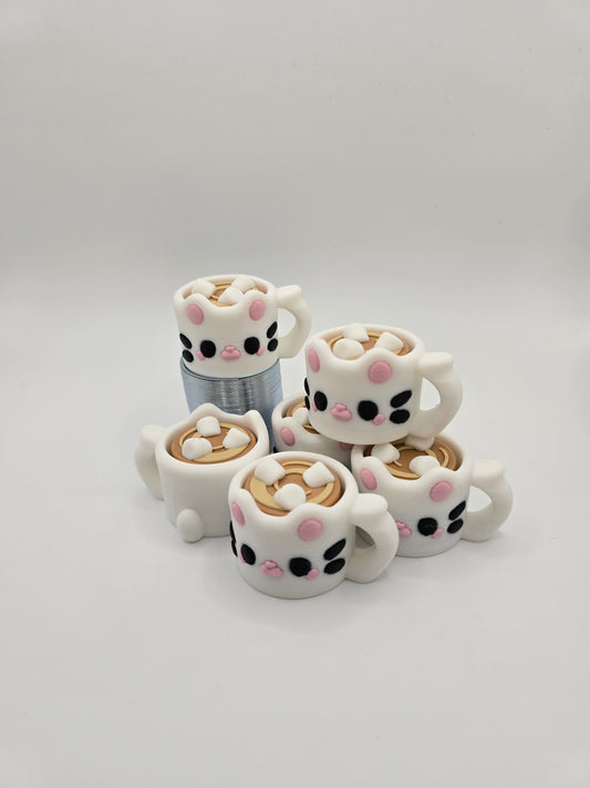 Hot Cocoa in Kitty Mug Clicker