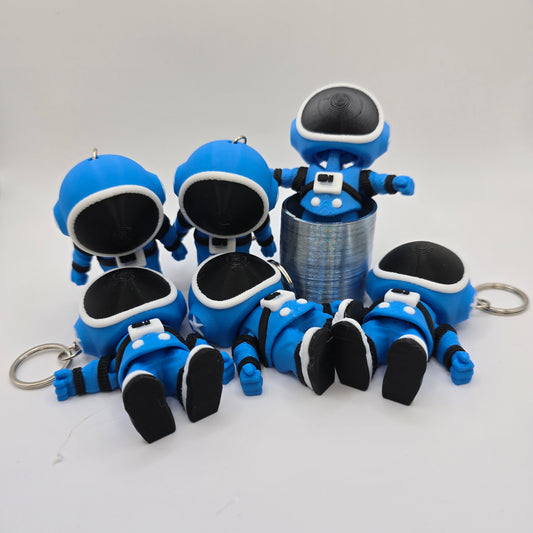 Blue Astronaut Wiggler