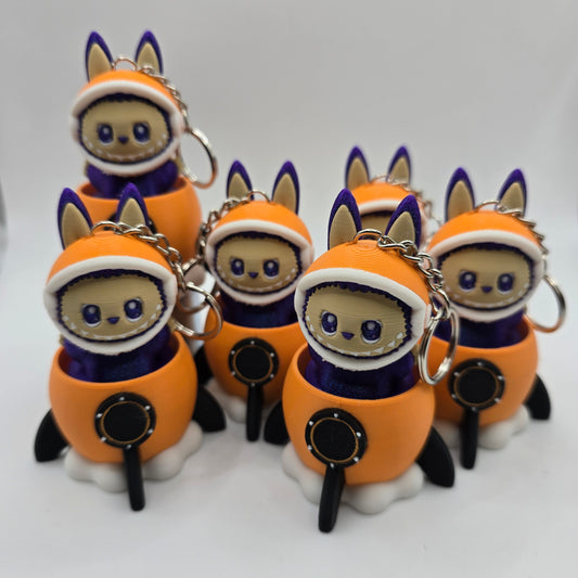 Blue Monster Astronaut Clicker