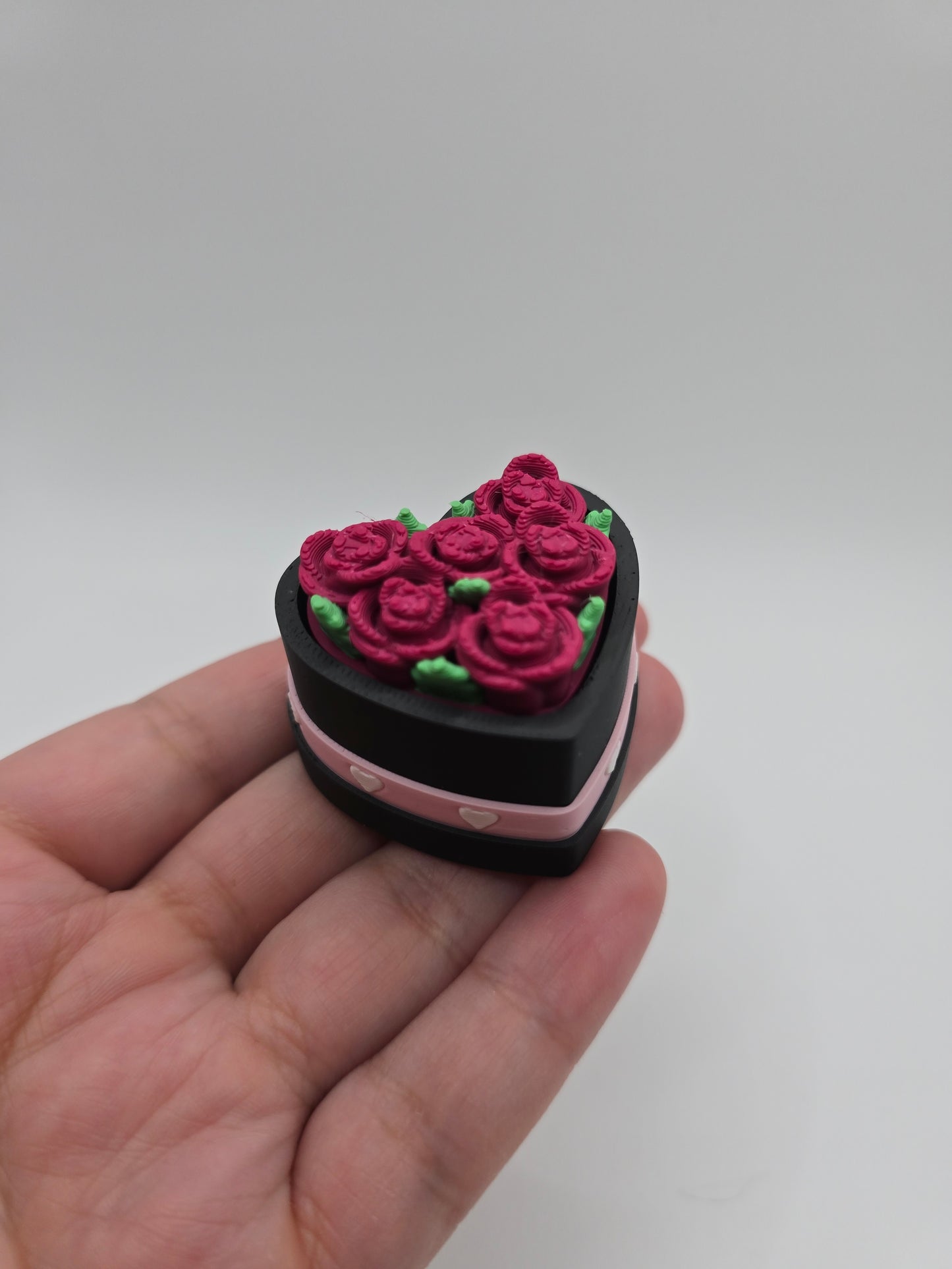 Red Rose Heart Box Clicker