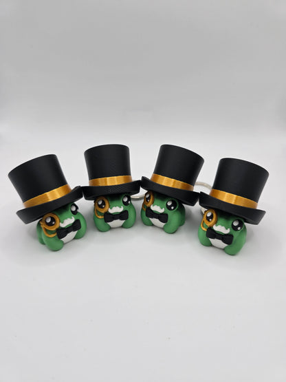 Top Hat "sir" frog Clicker