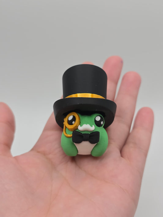 Top Hat "sir" frog Clicker