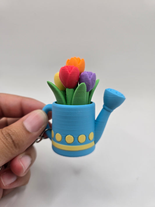 Flowers in Watering Can Clicker