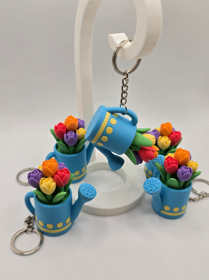 Flowers in Watering Can Clicker