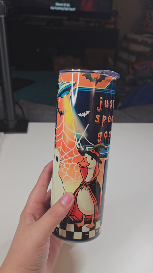 Silly Spooky Goose in Halloween Costumes